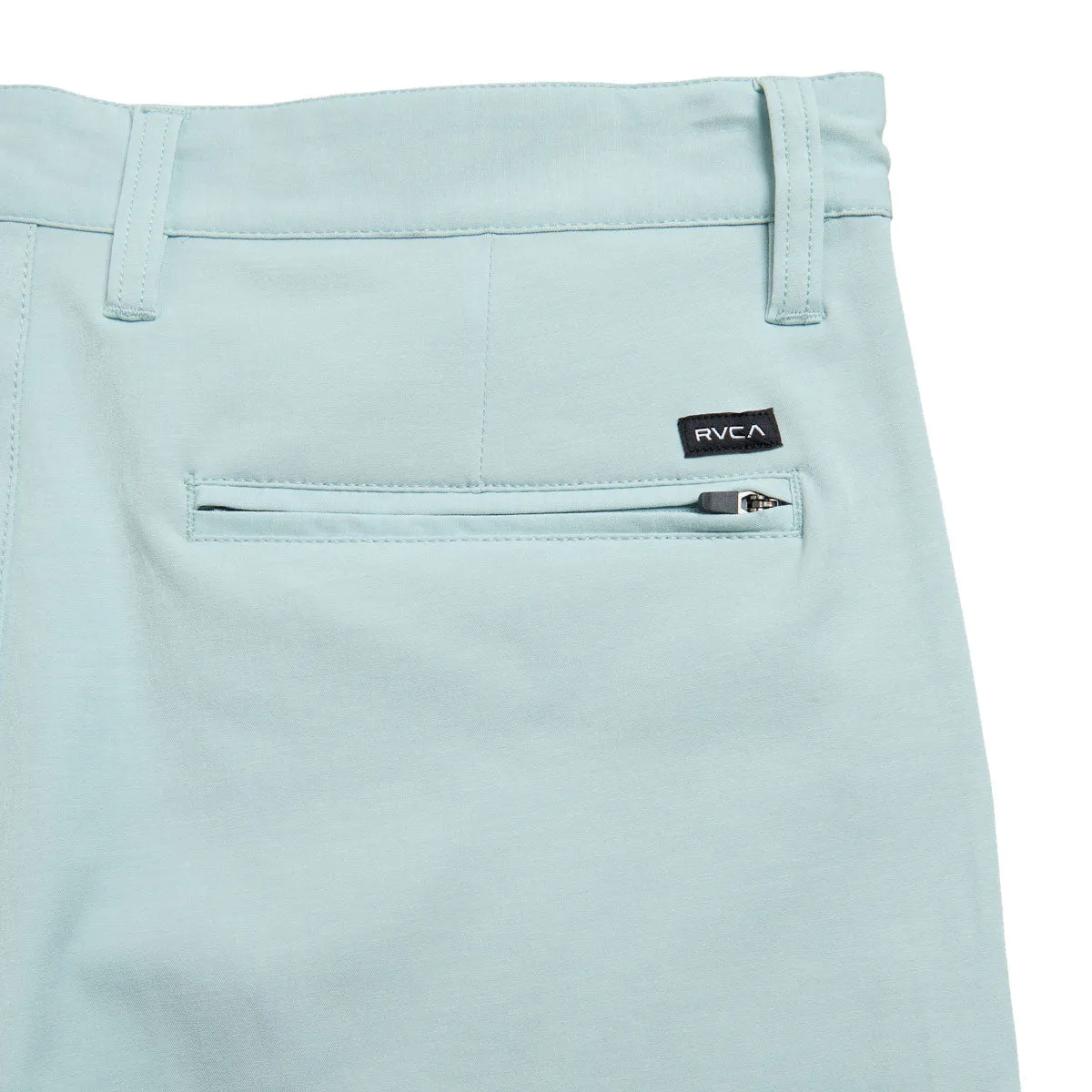 RVCA Back In Hybrid Shorts - Blue Haze Flatlock stitching Hypoallergenic fabric