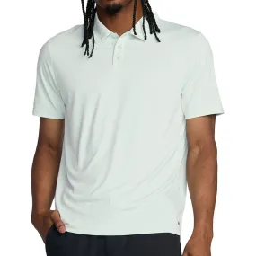 Wardrobe Essential High Street Fashion RVCA Balance Polo Shirt - Green Tea