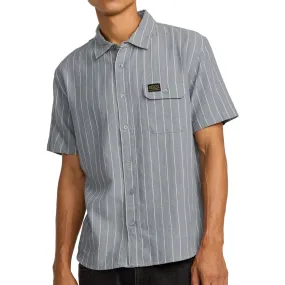 RVCA Dayshift Stripe II Shirt - New Chambray Athleisure Trend