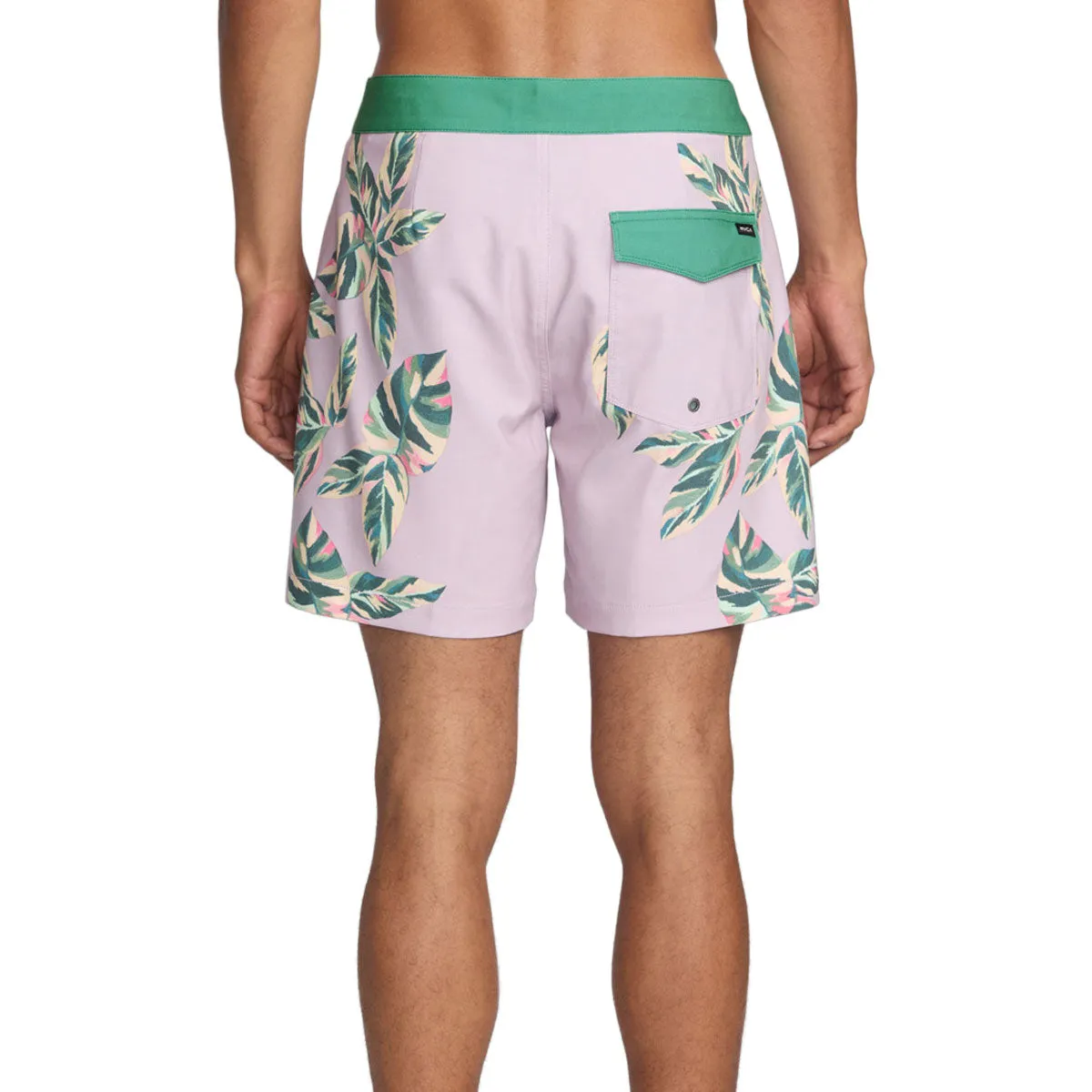 Supportive Waistband RVCA Palm Street 16 Boardshorts - Pink