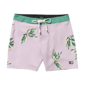 RVCA Palm Street 16 Boardshorts - Pink Quick Wear Fit Non Slip Waistband