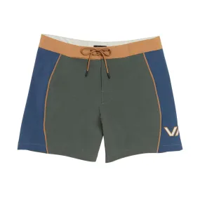 Carbon Infused Fabric RVCA Rewind 16 Boardshorts - Olive