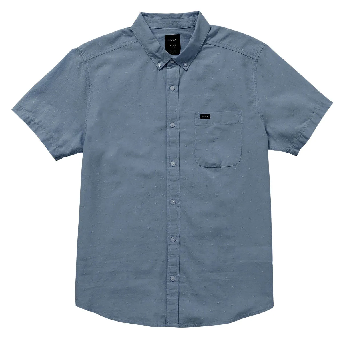 Hiking Gear RVCA Thatll Do Dobby Shirt - Dark Denim