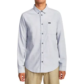RVCA That'll Do Stretch Long Sleeve Shirt - Pavement Odor Resistant Adjustable Hem
