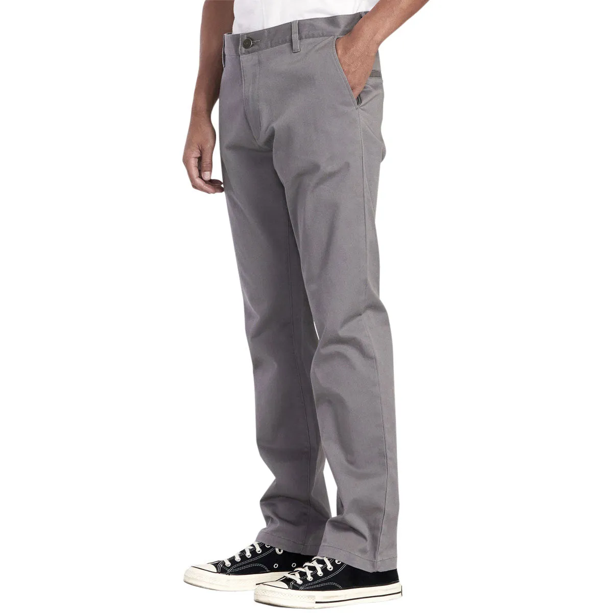 Chill Style Tough Style RVCA The Weekend Stretch Pants - New Smoke