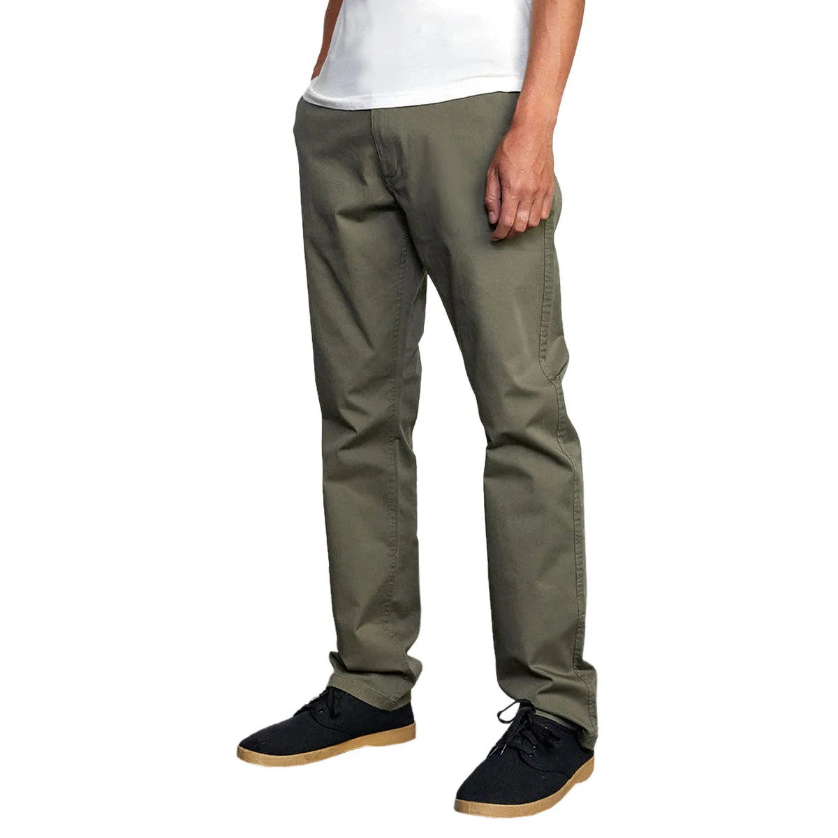 Fashion-Forward RVCA The Weekend Stretch Pants - Olive 2025