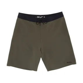 RVCA VA Solid Boardshorts - Fatigue Stain Repellent Coating Stylish Cut