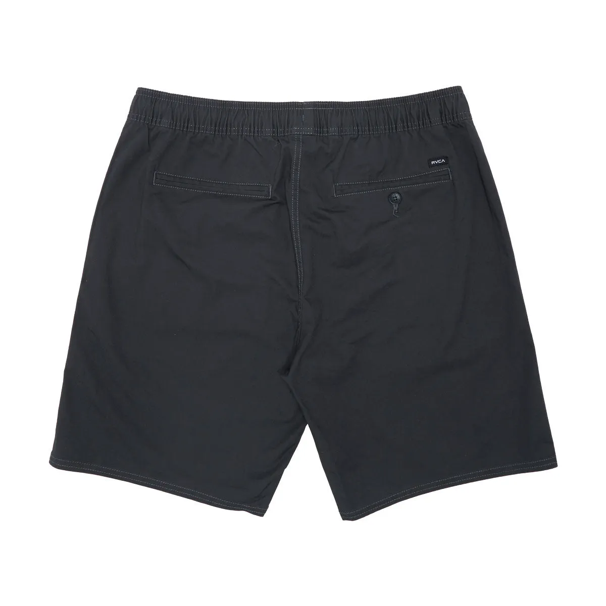 RVCA Weekend Elastic 2 19 Shorts - Pirate Black light texture Rough texture