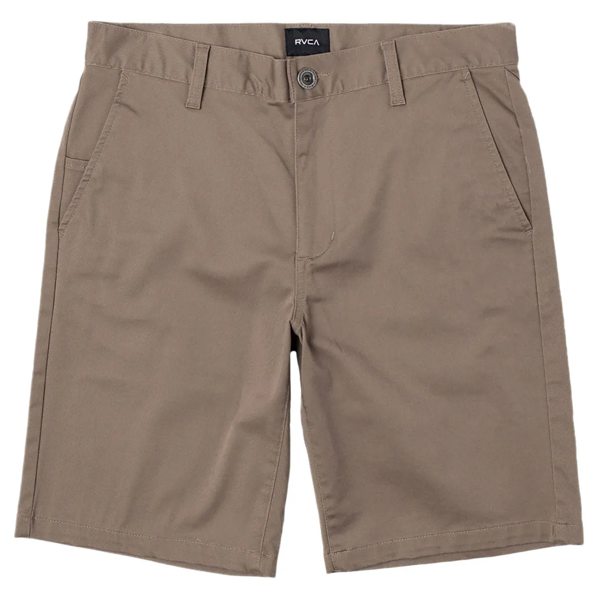 RVCA Weekend Stretch Shorts - New Dark Khaki entertainment industry Holiday Wear