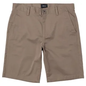 RVCA Weekend Stretch Shorts - New Dark Khaki entertainment industry Holiday Wear