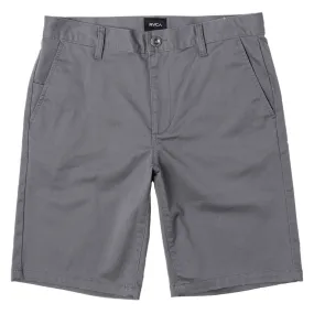 Rough texture RVCA Weekend Stretch Shorts - New Smoke