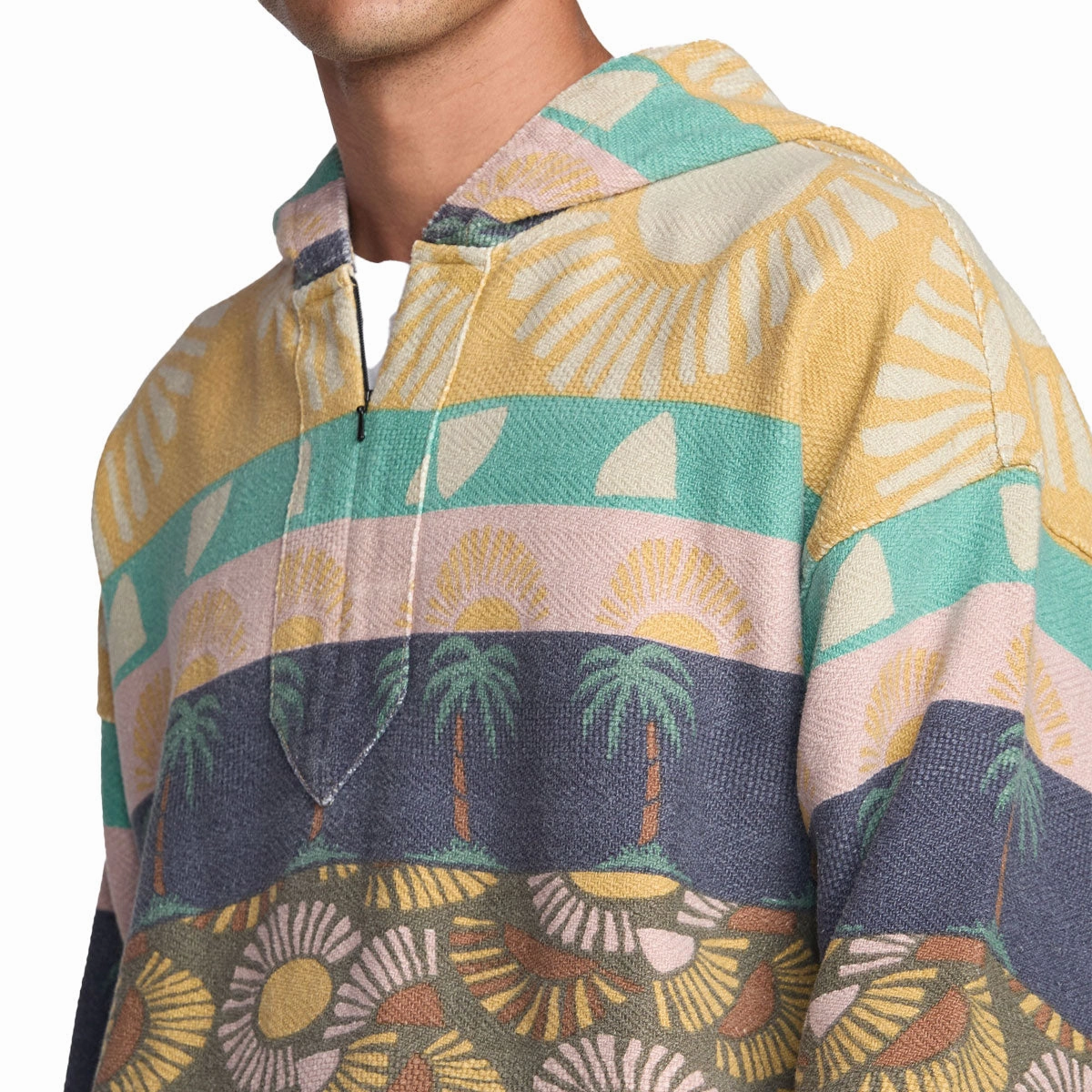 RVCA Exotica Poncho Hoodie - Multi Sleepwear