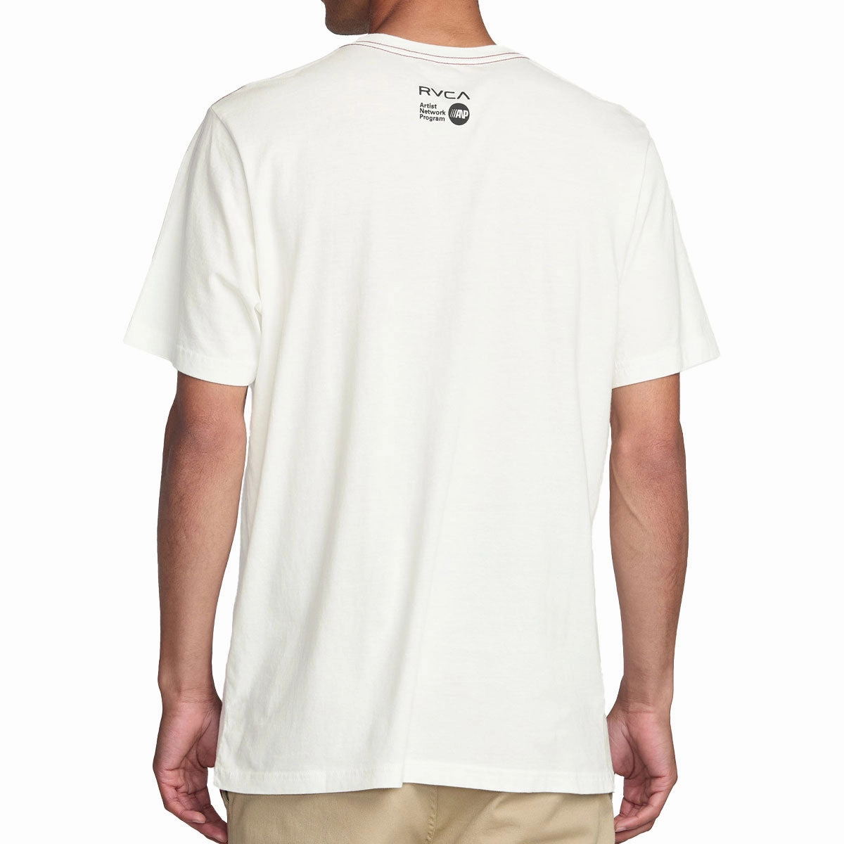 RVCA Jacob Balance T-Shirt - Antique White Everyday Trend