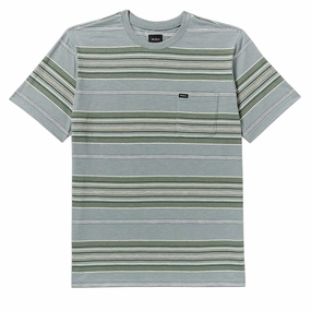 RVCA Magnolia T-Shirt - Lead Relaxed Comfort Wear Effortless Comfort Wear