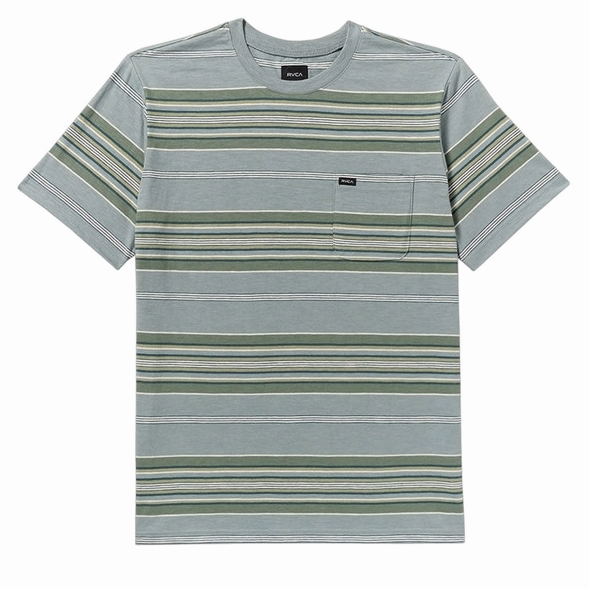RVCA Magnolia T-Shirt - Lead Relaxed Comfort Wear Effortless Comfort Wear