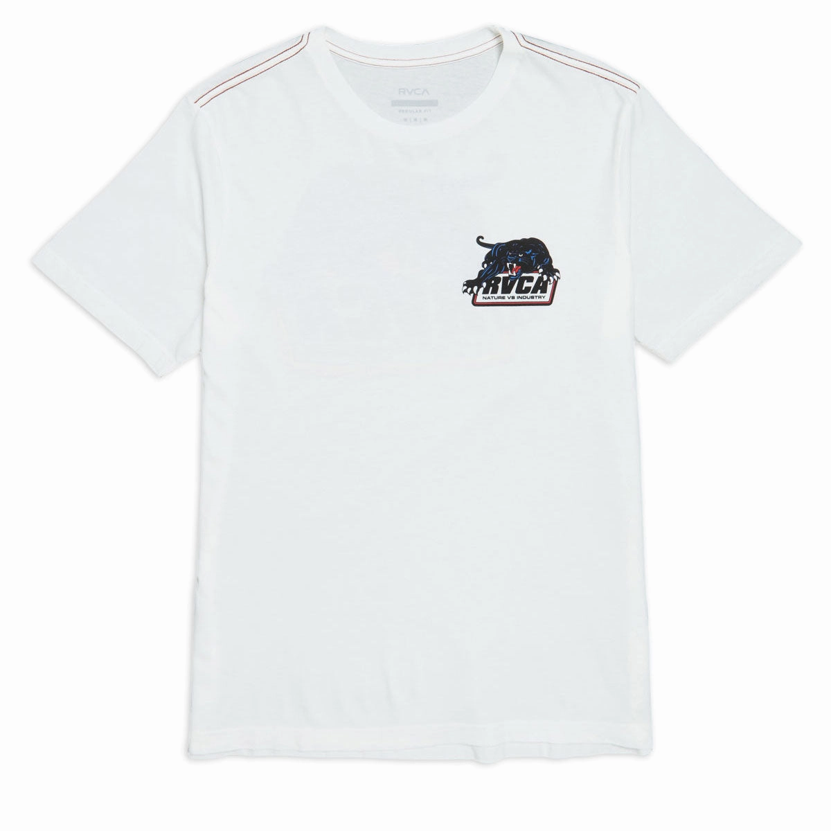 Easy Care Material Relaxed Comfort RVCA Penstation T-Shirt - Antique White