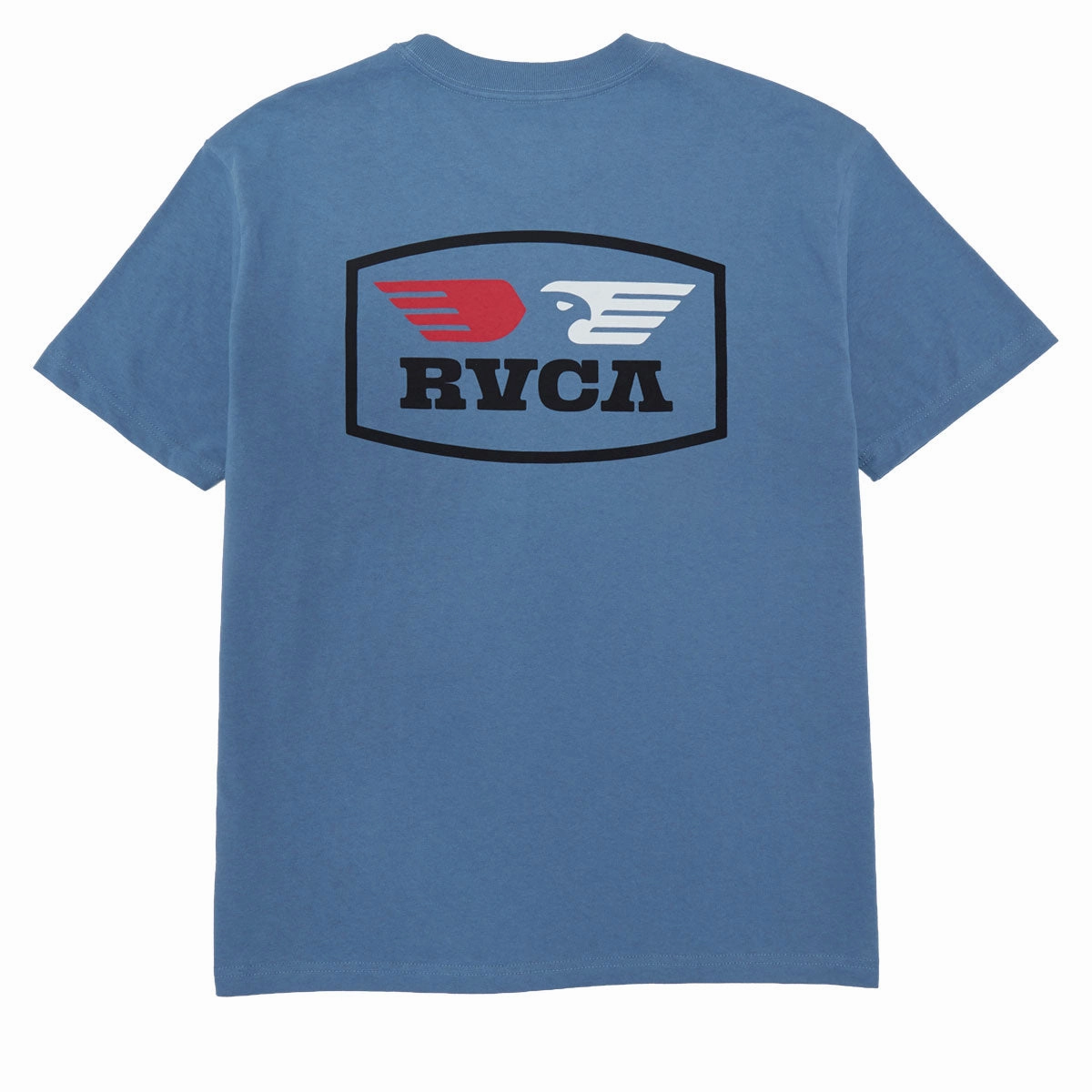 RVCA Soar Pocket T-Shirt - Federal Blue Elderly Comfort