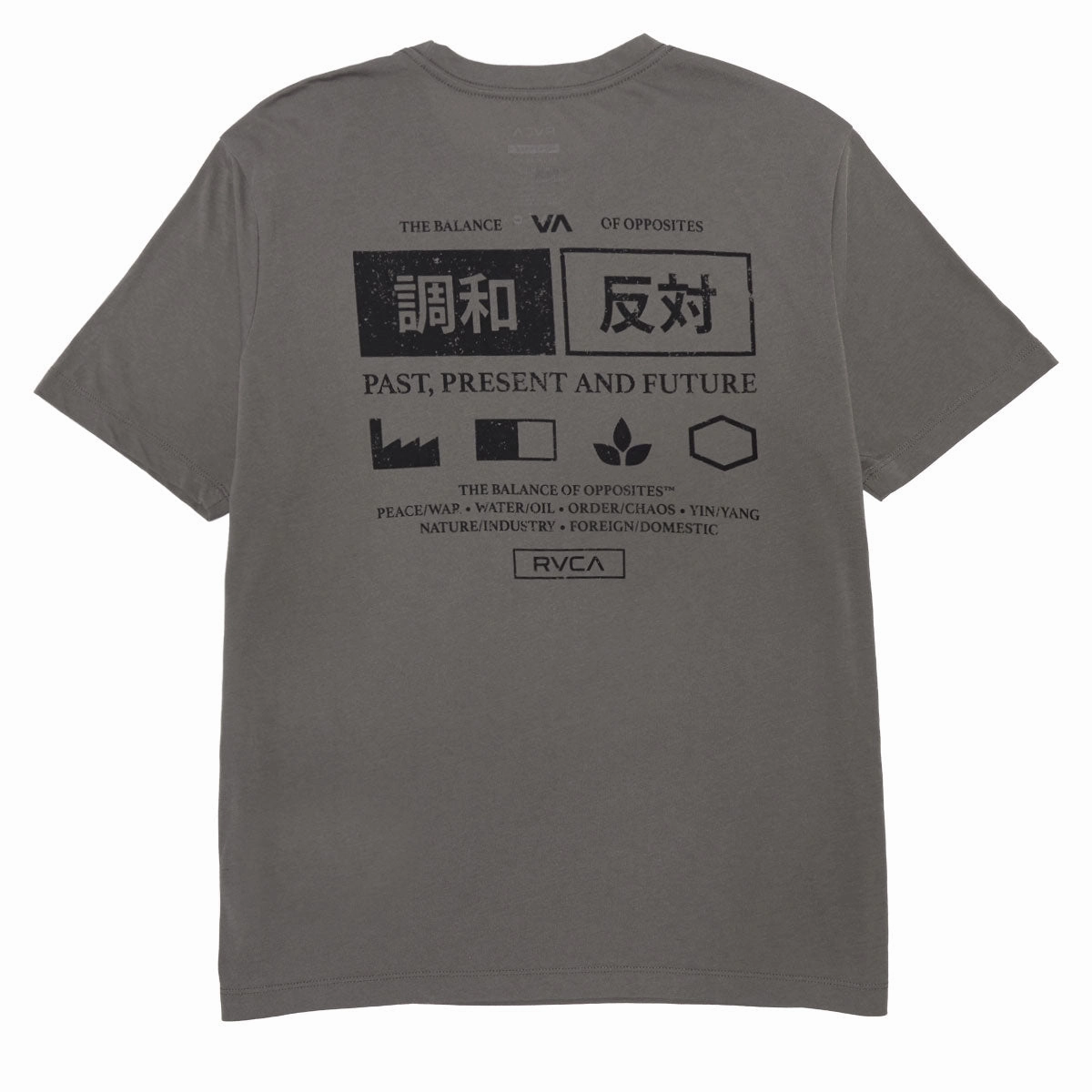 RVCA Trade T-Shirt - Mushroom Kids playfulness Weekend Comfort Wear