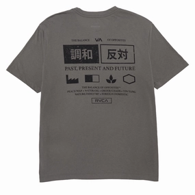 RVCA Trade T-Shirt - Mushroom Kids playfulness Weekend Comfort Wear