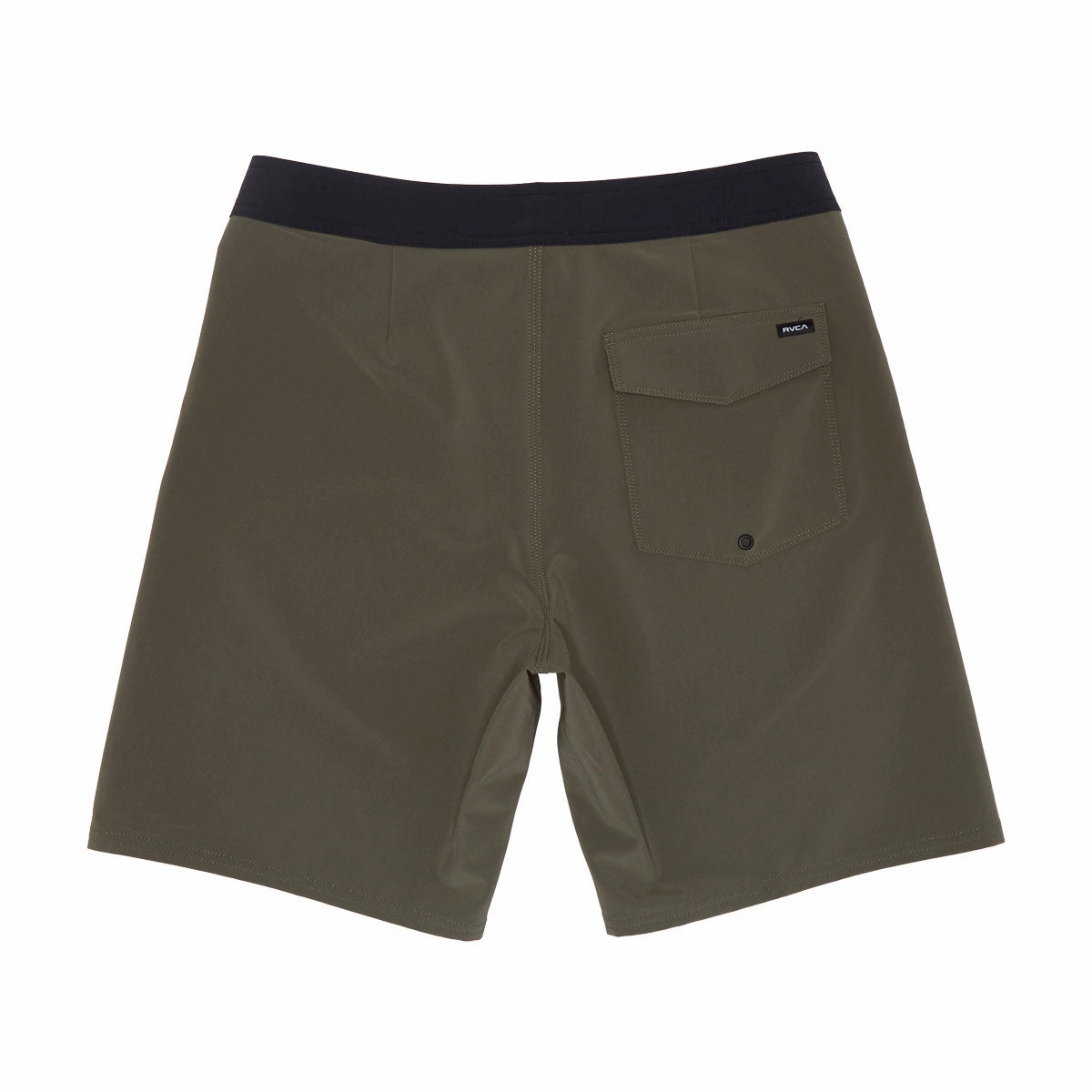 Lightweight Flex RVCA VA Solid Boardshorts - Fatigue