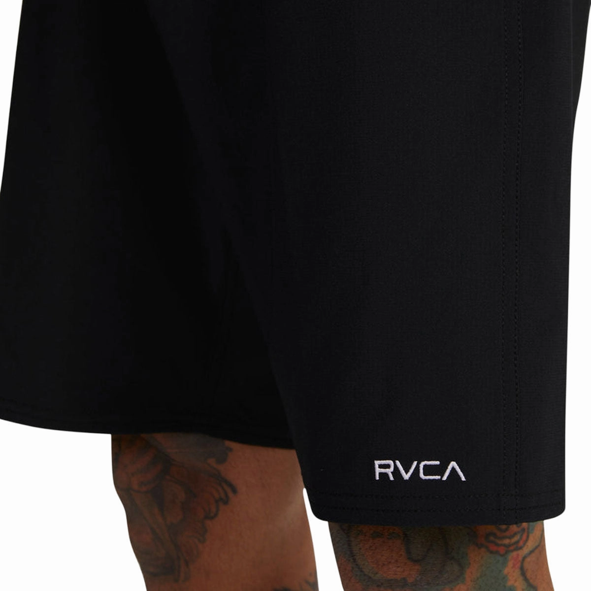Comfortable Cut Soft Lines RVCA VA Solid Boardshorts - New Black