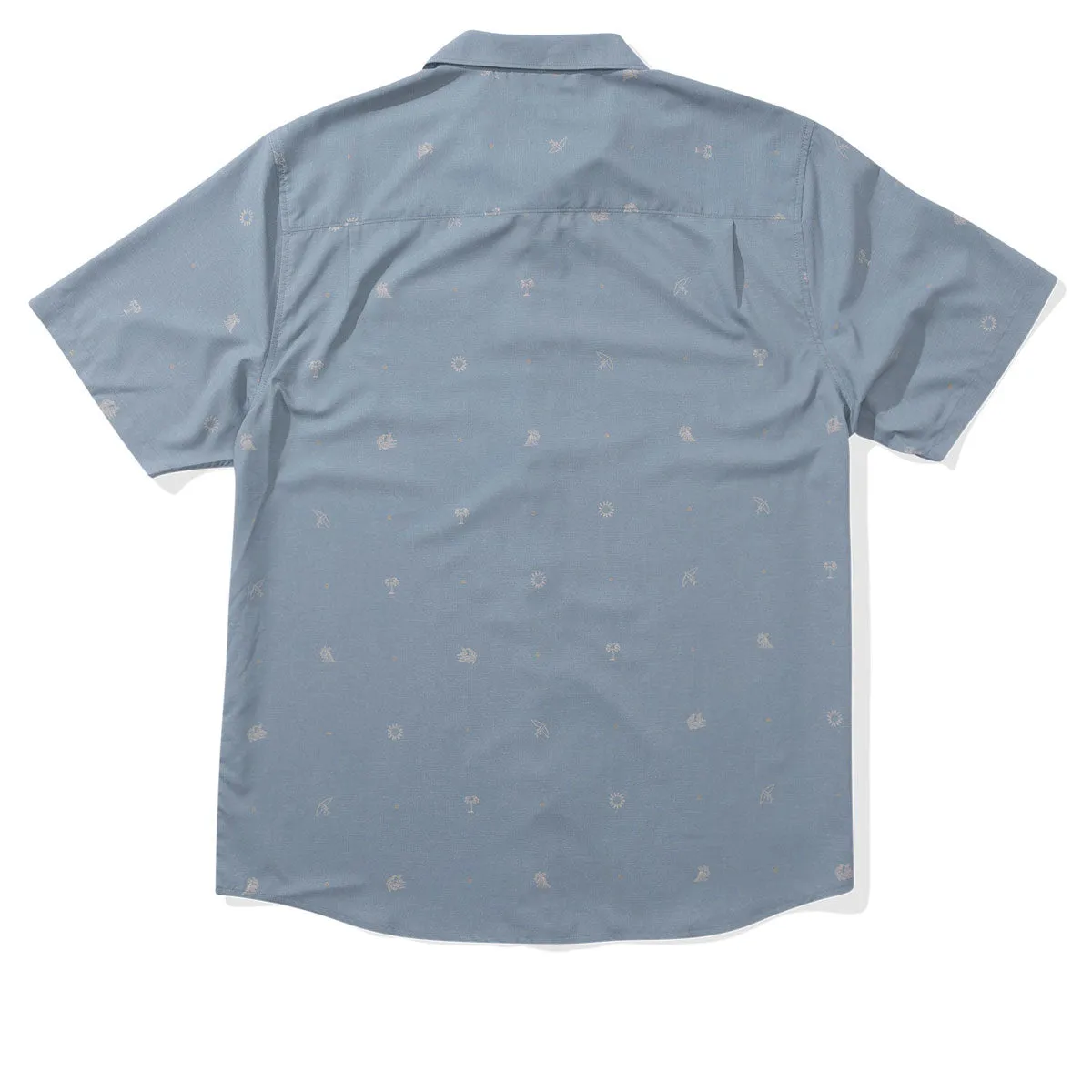 Relaxed Style Salty Crew Micro Vibes Tech Woven Shirt - Deep Sea