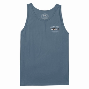 Printed design Salty Crew Bruce Tank Top - Slate