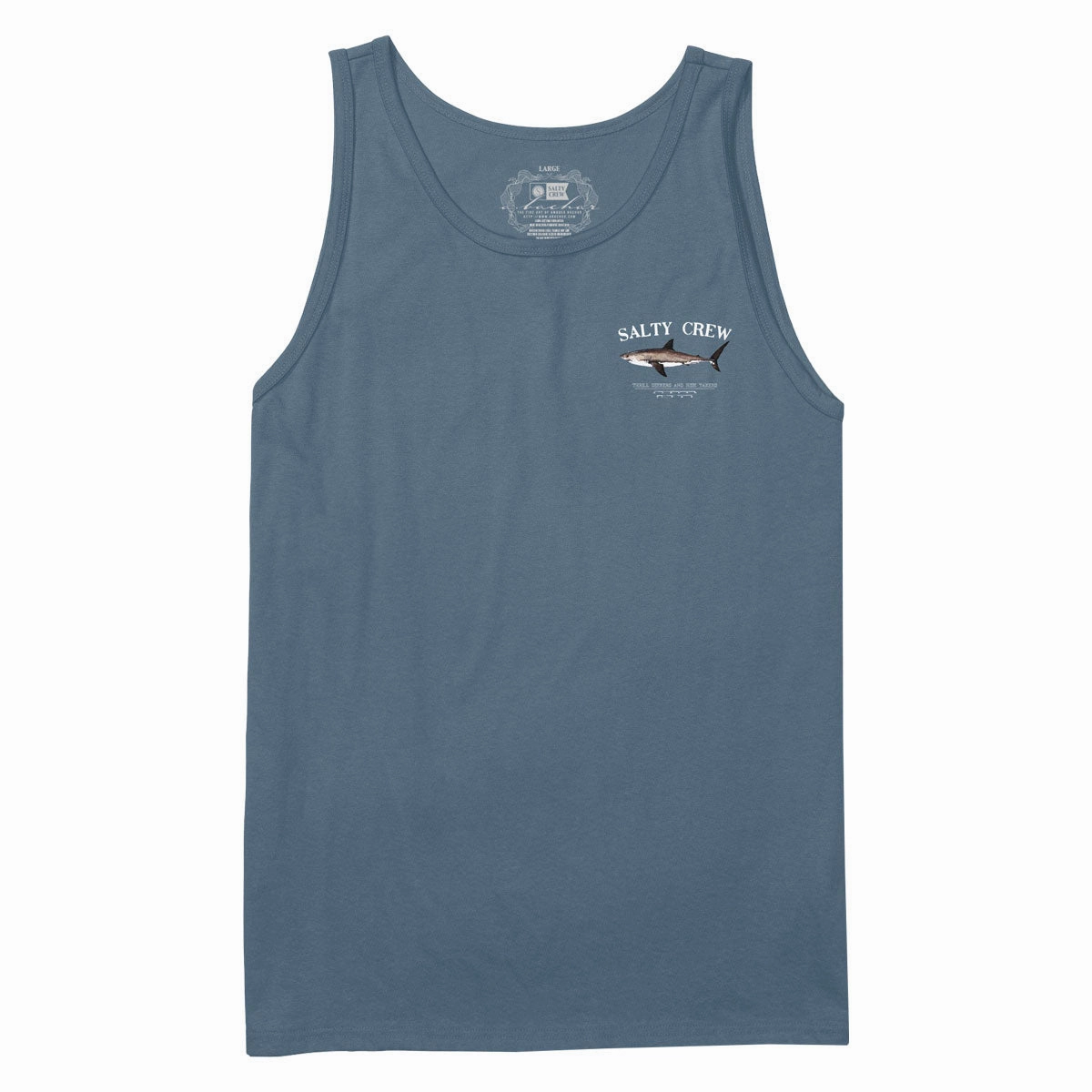 Printed design Salty Crew Bruce Tank Top - Slate
