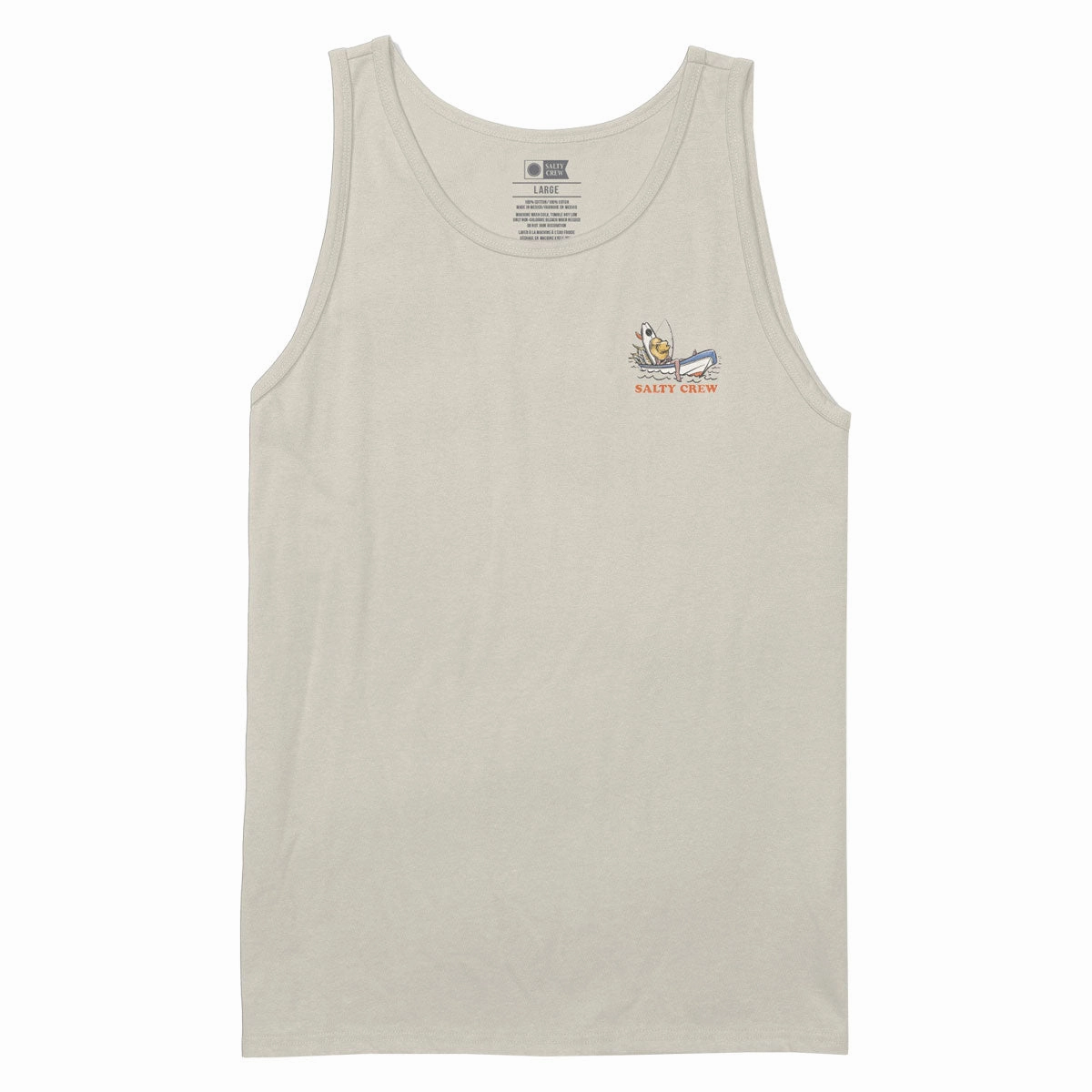 Travel Wear Salty Crew Down Time Tank Top - Bone