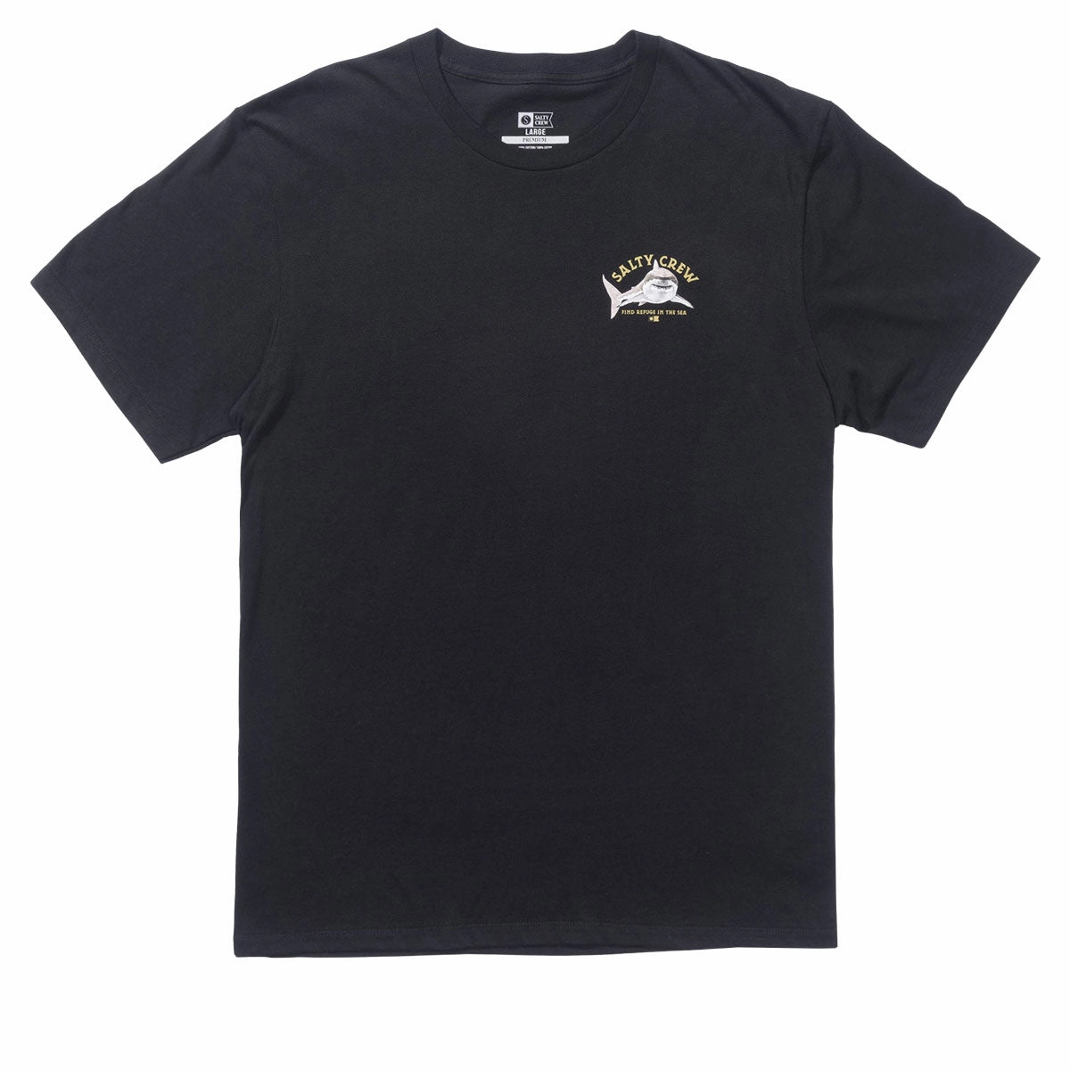 Summer cool Salty Crew Lurking T-Shirt - Black