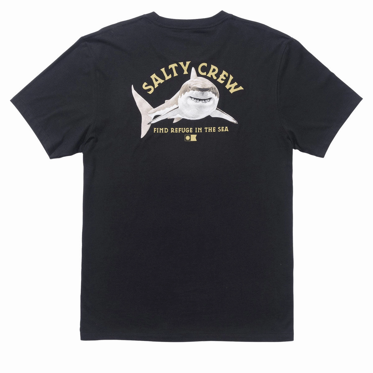 Holiday Casual Salty Crew Lurking T-Shirt - Black