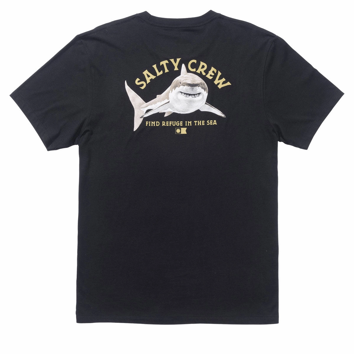 Salty Crew Lurking T-Shirt - Black Light Design