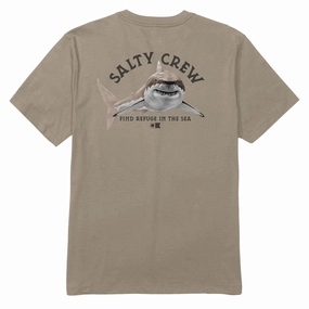 Fashion-Forward Fit Salty Crew Lurking T-Shirt - Twig