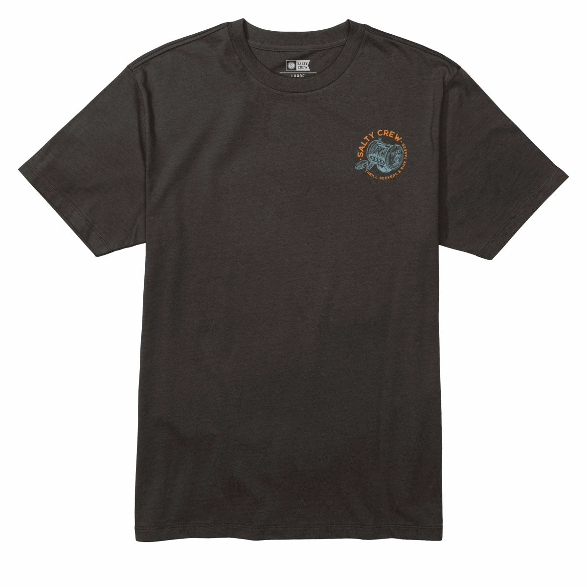 Chill Wear Salty Crew Reel Good T-Shirt - Black