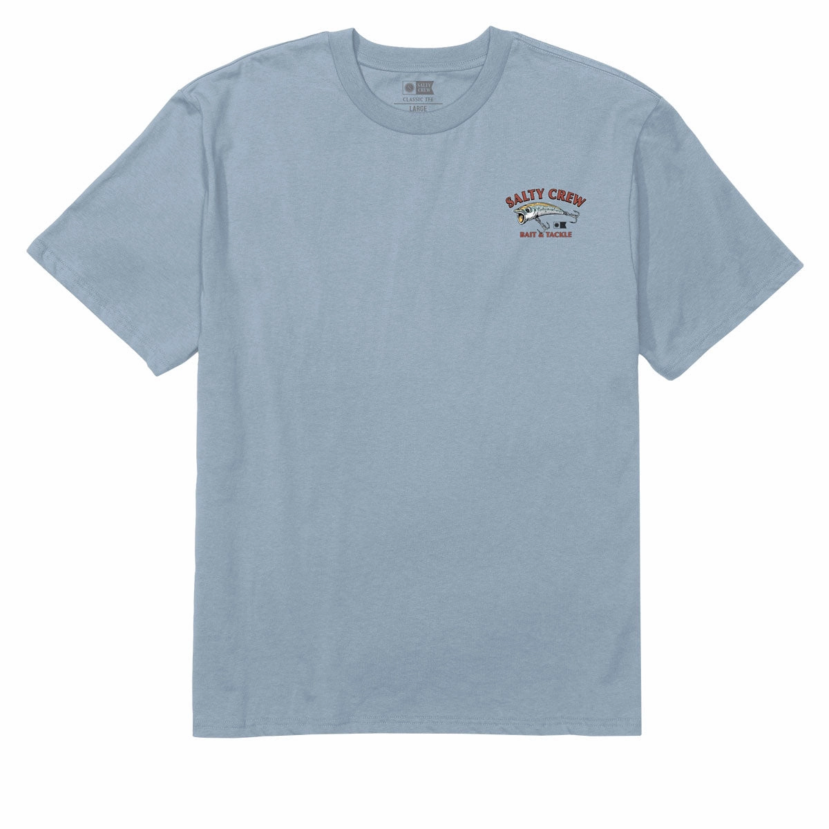 Salty Crew Snag It Classic T-Shirt - Blue Fog Sublimation Resistant Fabric