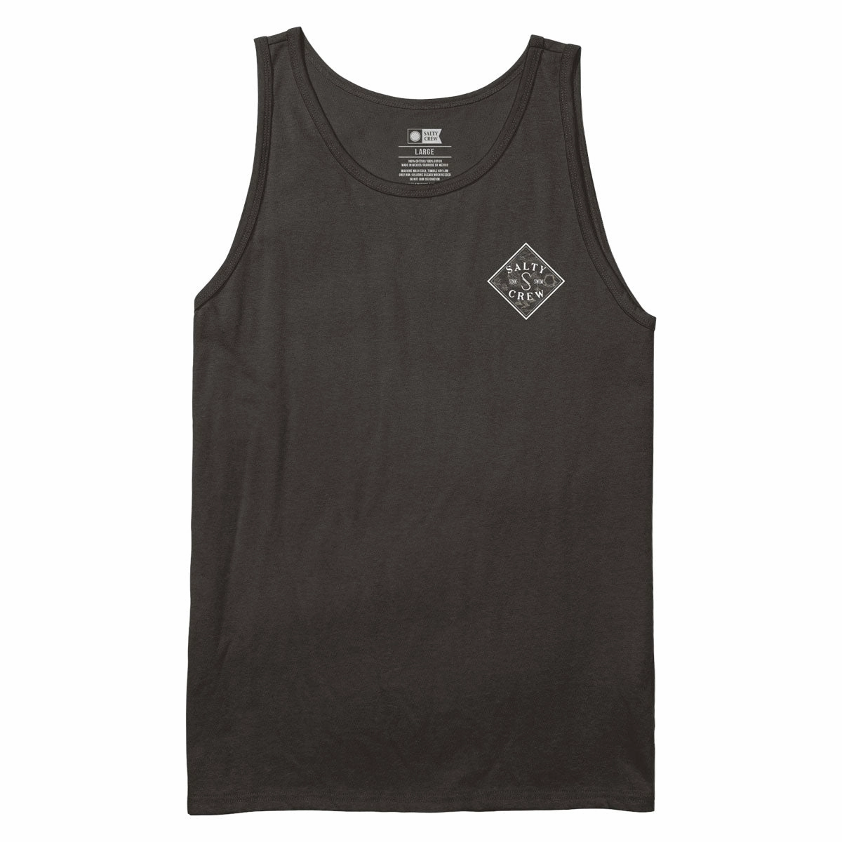 Salty Crew Tippet Fill Tank Top - Black Quick Access Closures Standard