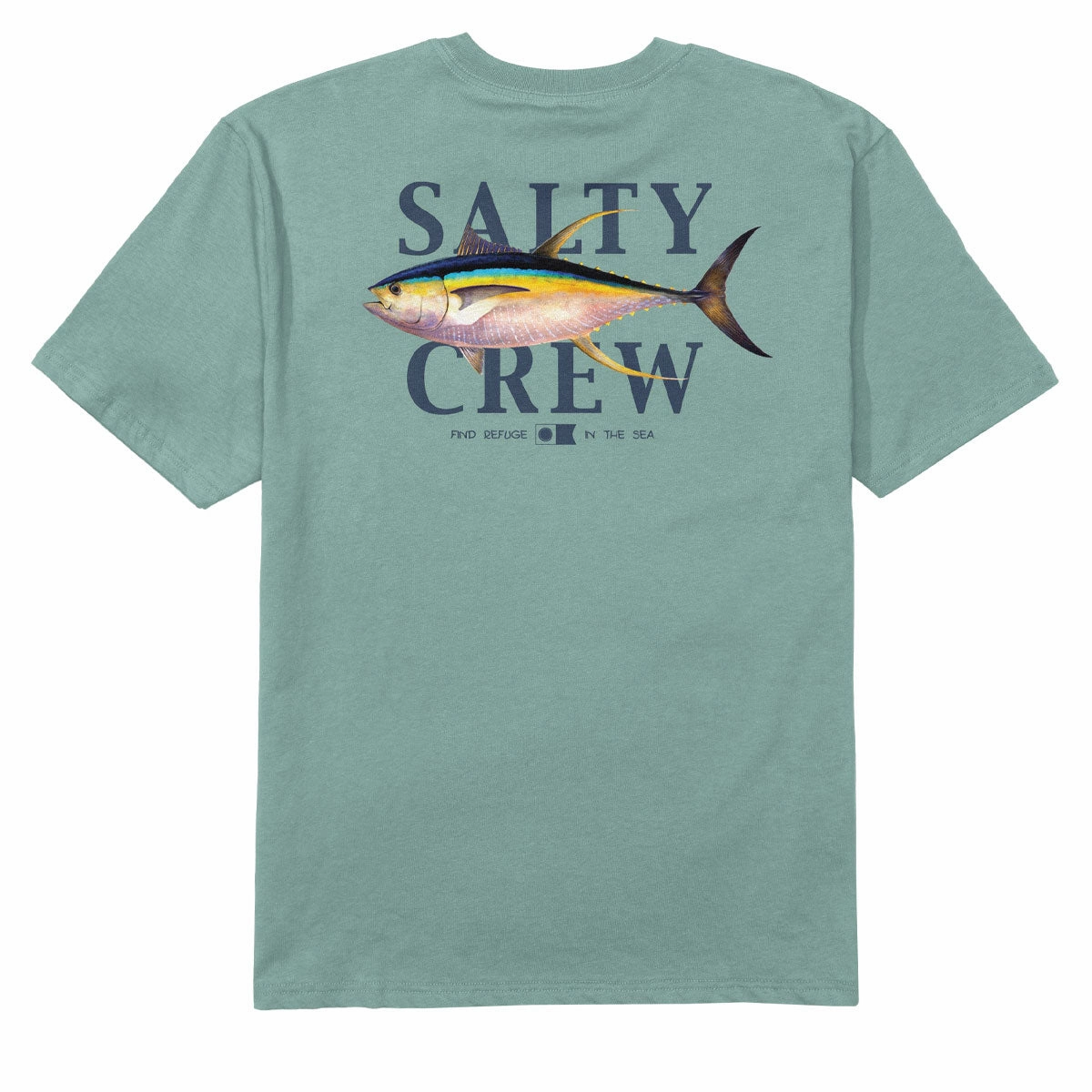Light Casual Wear Salty Crew Yellowfin Classic T-Shirt - Mackerel