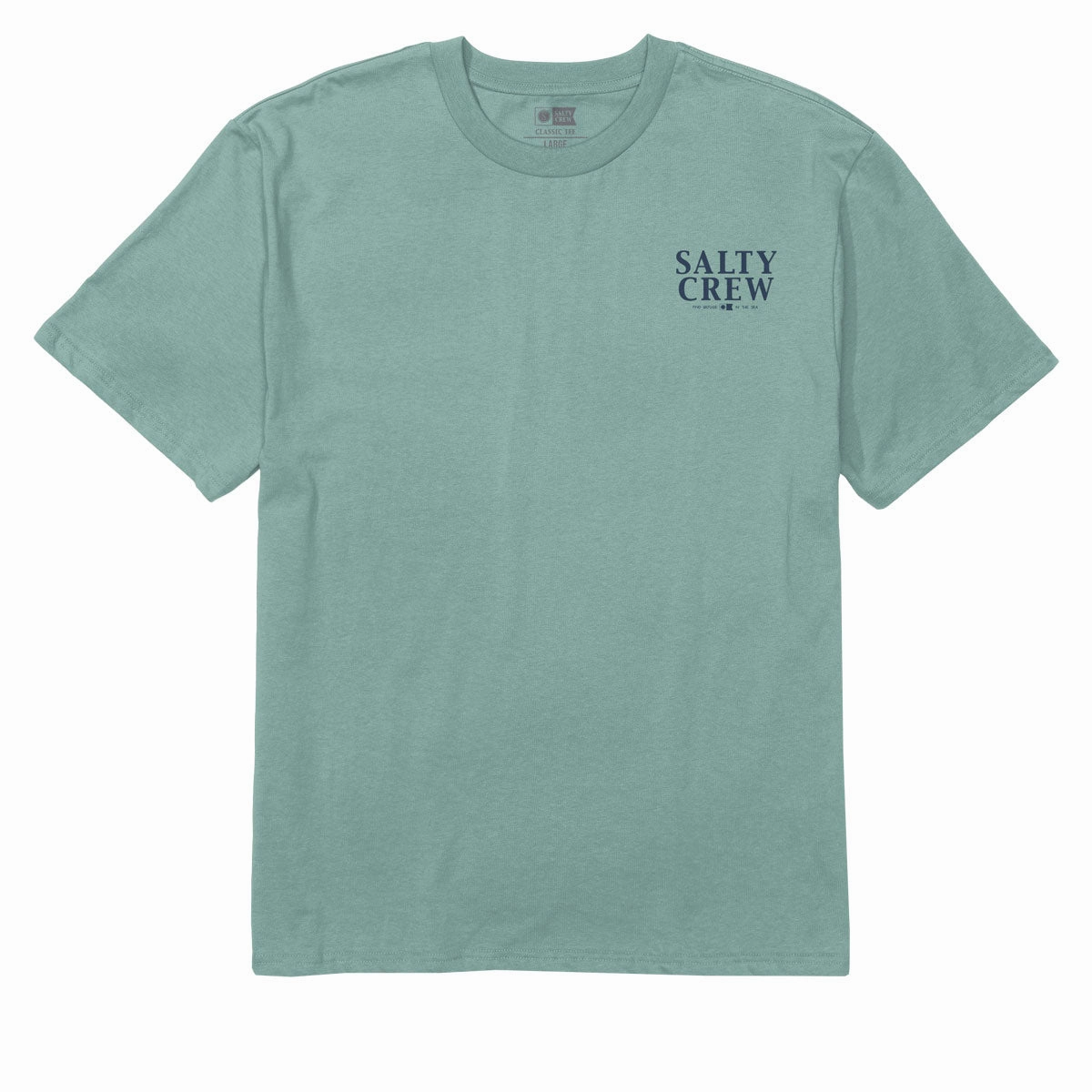 Timeless Comfort Travel Ready Salty Crew Yellowfin Classic T-Shirt - Mackerel