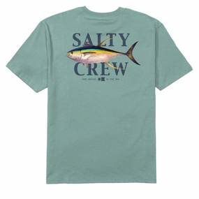 Light Casual Wear Salty Crew Yellowfin Classic T-Shirt - Mackerel