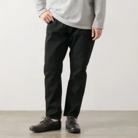 Seasonal piece SANCA / Black Denim Tapered 5P Pants