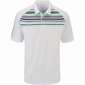 Lightweight Comfort Stuburt Kingsclere Polo Shirt - White