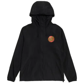 Santa Cruz Cruz Windbreaker Jacket - Black Everyday apparel