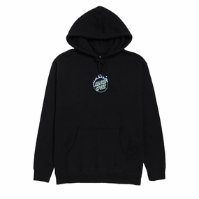 Santa Cruz Burnt Opus Oversized Hoodie - Black Outdoor Adventure