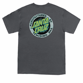 Santa Cruz Carved MFG T-Shirt - Charocal Casual Must-Have