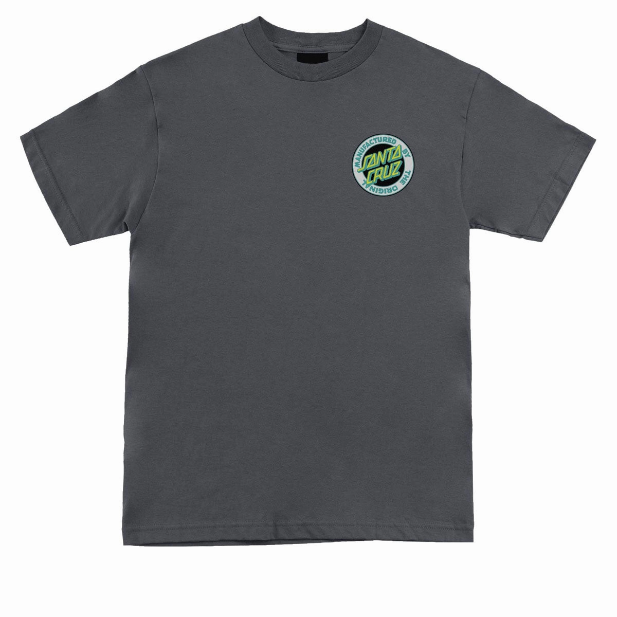 Santa Cruz Carved MFG T-Shirt - Charocal Quick Dry Technology