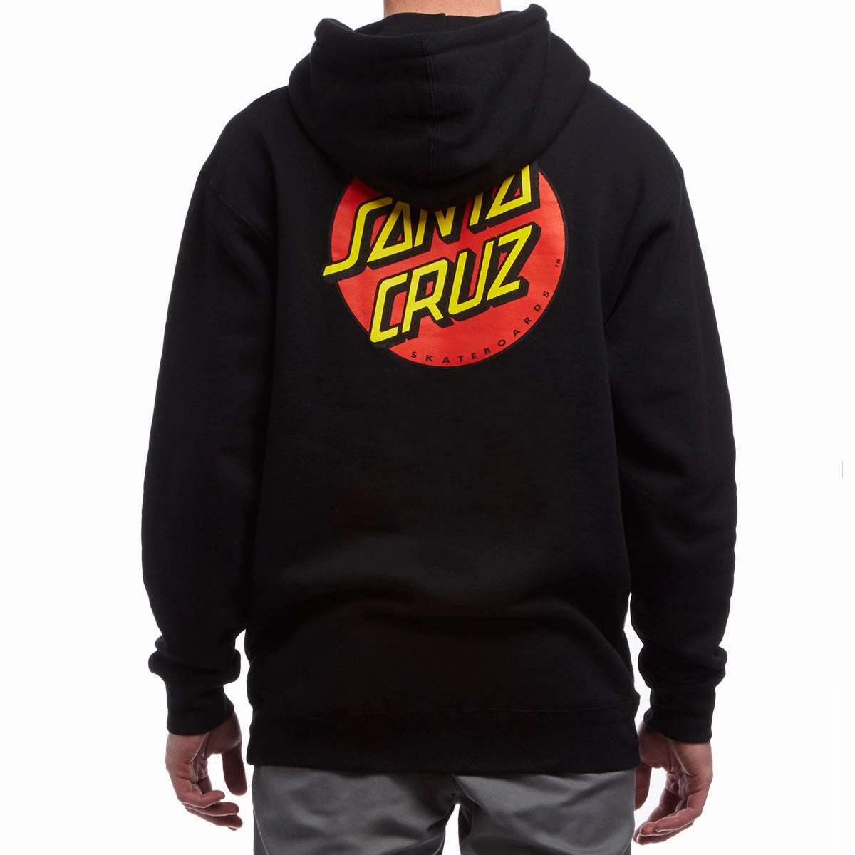 Santa Cruz Classic Dot Hoodie - Black City Sense