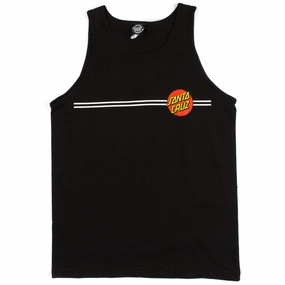 phase Breathable mesh Santa Cruz Classic Dot Tank Top - Black