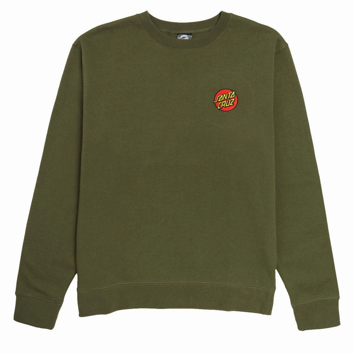 Cozy Apparel Santa Cruz Cruz Embroidered Sweatshirt - Army