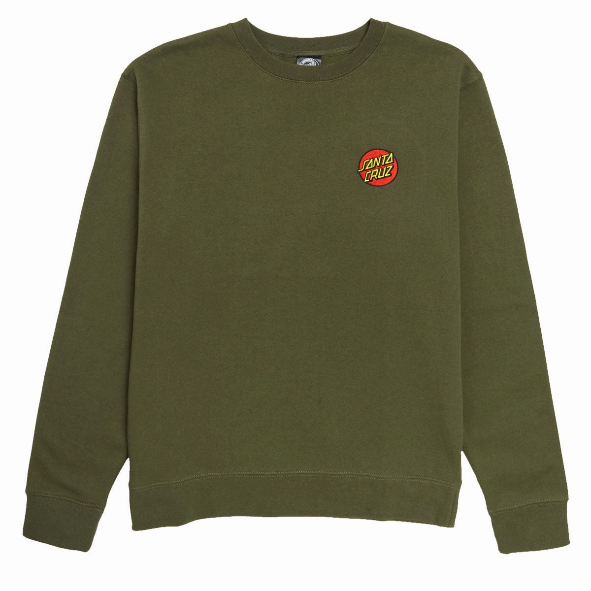 Santa Cruz Cruz Embroidered Sweatshirt - Army Valentine's Day look Multipack Deal