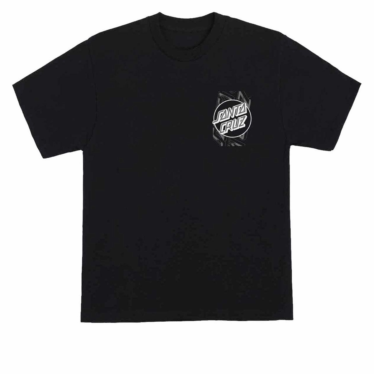 Outdoor Look Santa Cruz Intersect Oversized T-Shirt - Black